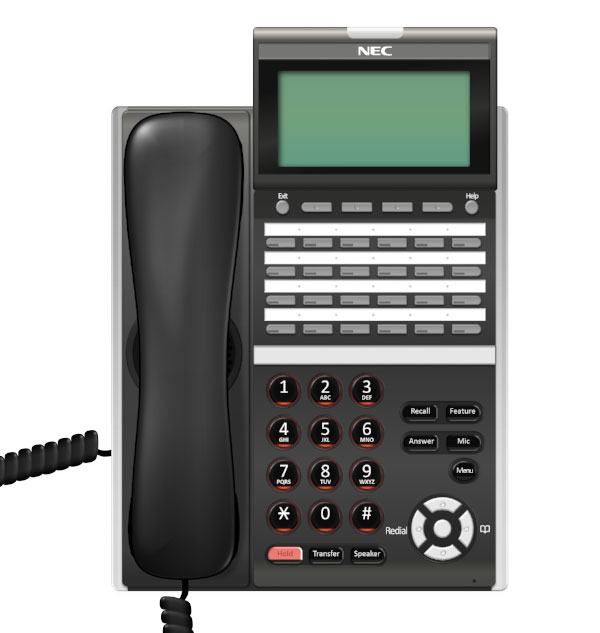 NECDT430-24BUTTON-HANDSET