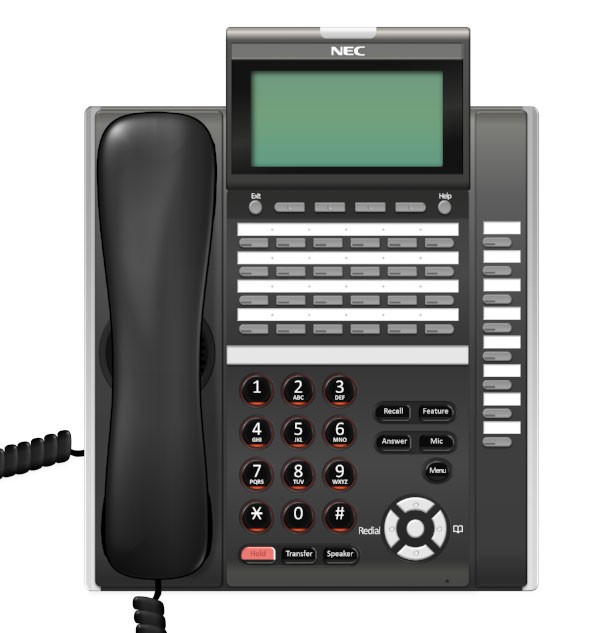 NECDT430-32BUTTON-HANDSET