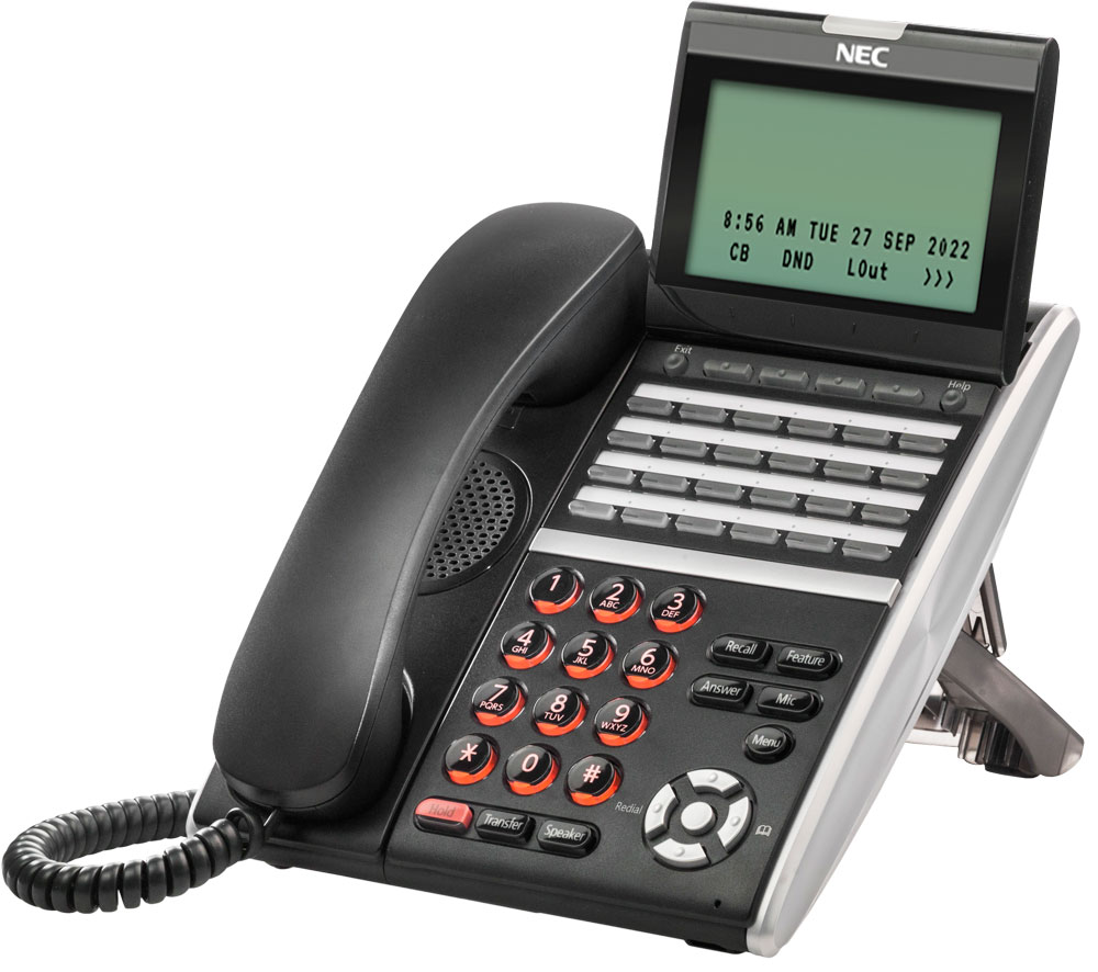 NEC DT830 24 Button Greyscale Display IP Phone